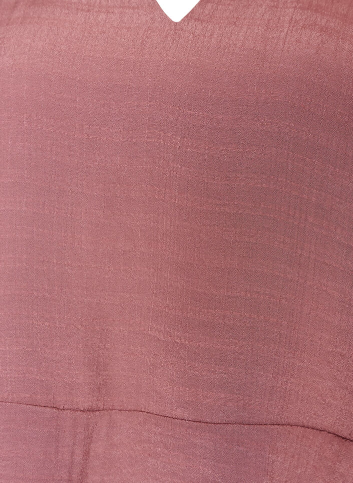 A-line dress with layered ruffles, Rose, Packshot image number 2