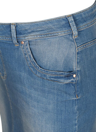 Denim skirt, Light blue denim, Packshot image number 2