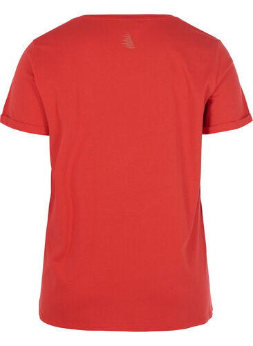 T-shirt , Flame Scarlet, Packshot image number 1
