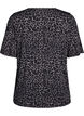 T-shirt with TENCEL&trade; Lyocell and leopard print, Grey, Packshot image number 1