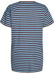 Long striped night T-shirt, Light Blue, Packshot image number 1
