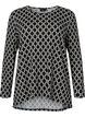 Patterned blouse with long sleeves, Birch W. Graphic, Packshot image number 0