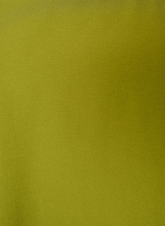Blouse with short sleeves and a round neckline, Green, Packshot image number 2