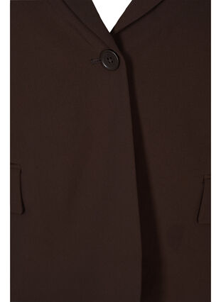 Classic blazer with pockets, Coffee Bean, Packshot image number 2