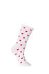 Cotton socks with patterns, White, Packshot image number 1