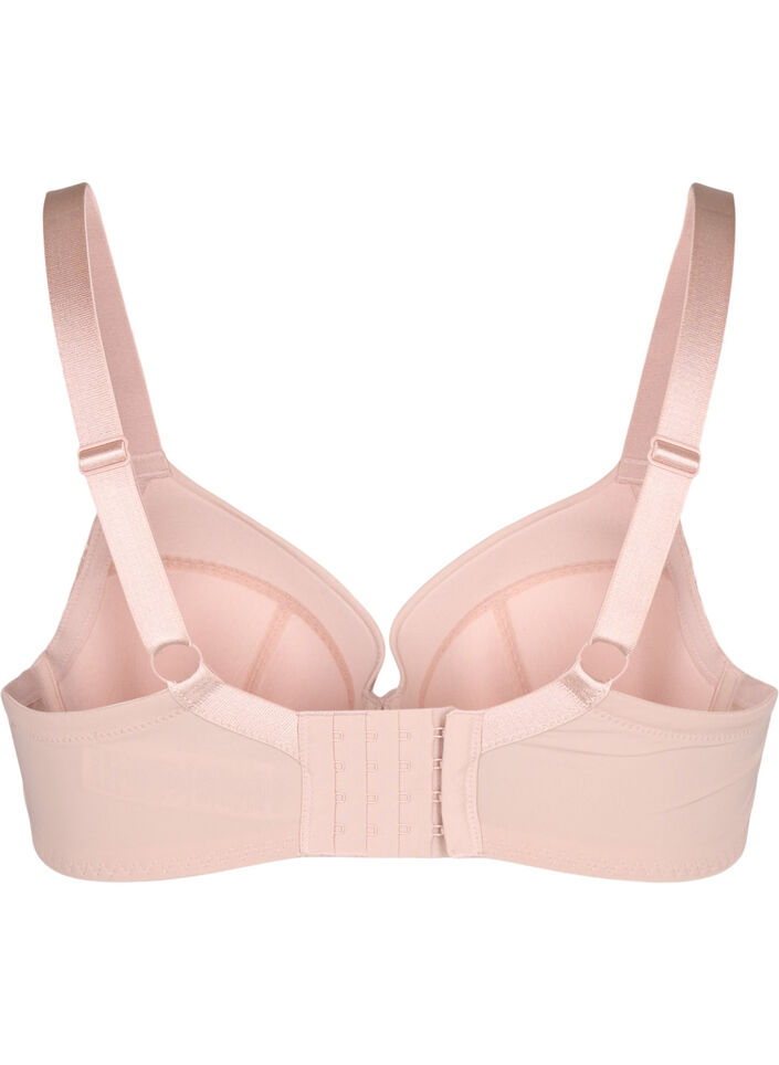 Lace bra with underwire and padding, Pink Tint, Packshot image number 1