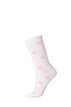 Cotton socks with patterns, White, Packshot image number 0