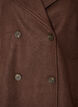 Short coat with double-breasted button closure, Brown, Packshot image number 2
