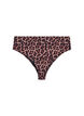 Floral brazilian bikini bottoms, Beige, Packshot image number 1