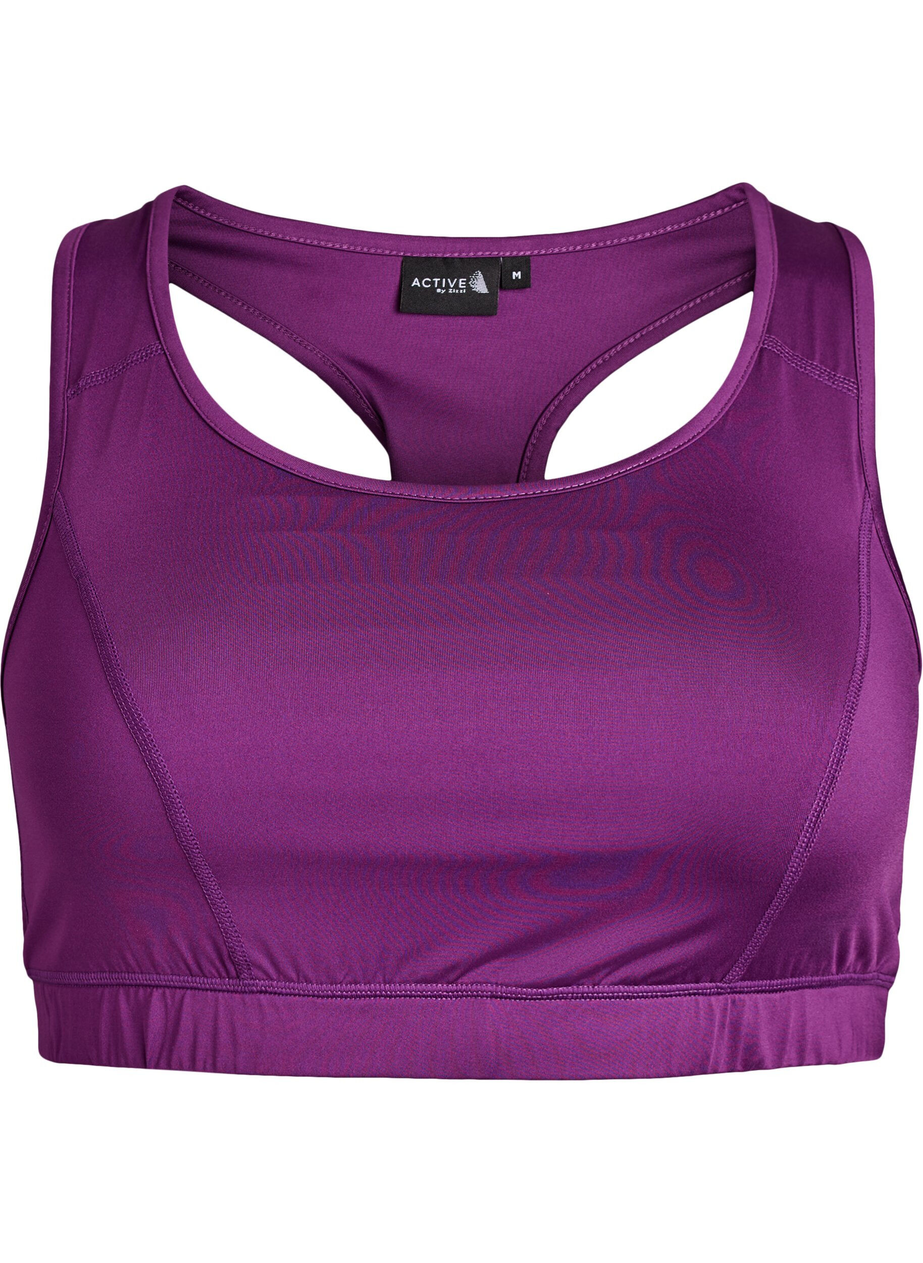 Sports bra with racerback