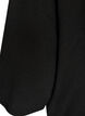 Knitted blouse in a viscose blend with a turtleneck, Black, Packshot image number 3