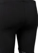 2-pack cycling shorts with lace trim, Black / Black, Packshot image number 2
