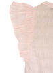 Sleeveless blouse with texture and ruffles, Rose, Packshot image number 3
