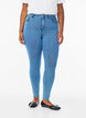 Amy high-waisted super slim fit jeans, Blue, Model image number 2