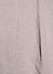 Linen and viscose tunic with A-shape, Beige, Packshot image number 4