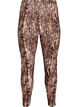 Viscose leggings with print, Brown, Packshot image number 1