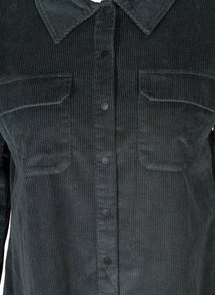 Velvet shirt with chest pockets, Urban Chic, Packshot image number 2