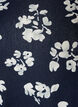 Floral blouse with long sleeves, Blue, Packshot image number 2