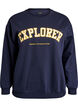Sweatshirt with statement detail, Blue, Packshot image number 0
