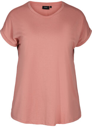 Cotton mix t-shirt, Brandied Apricot Mel, Packshot image number 0
