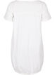 Short-sleeved cotton dress, White, Packshot image number 1
