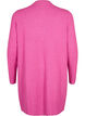 Ribbed Knit Cardigan with Pockets, Pink, Packshot image number 1