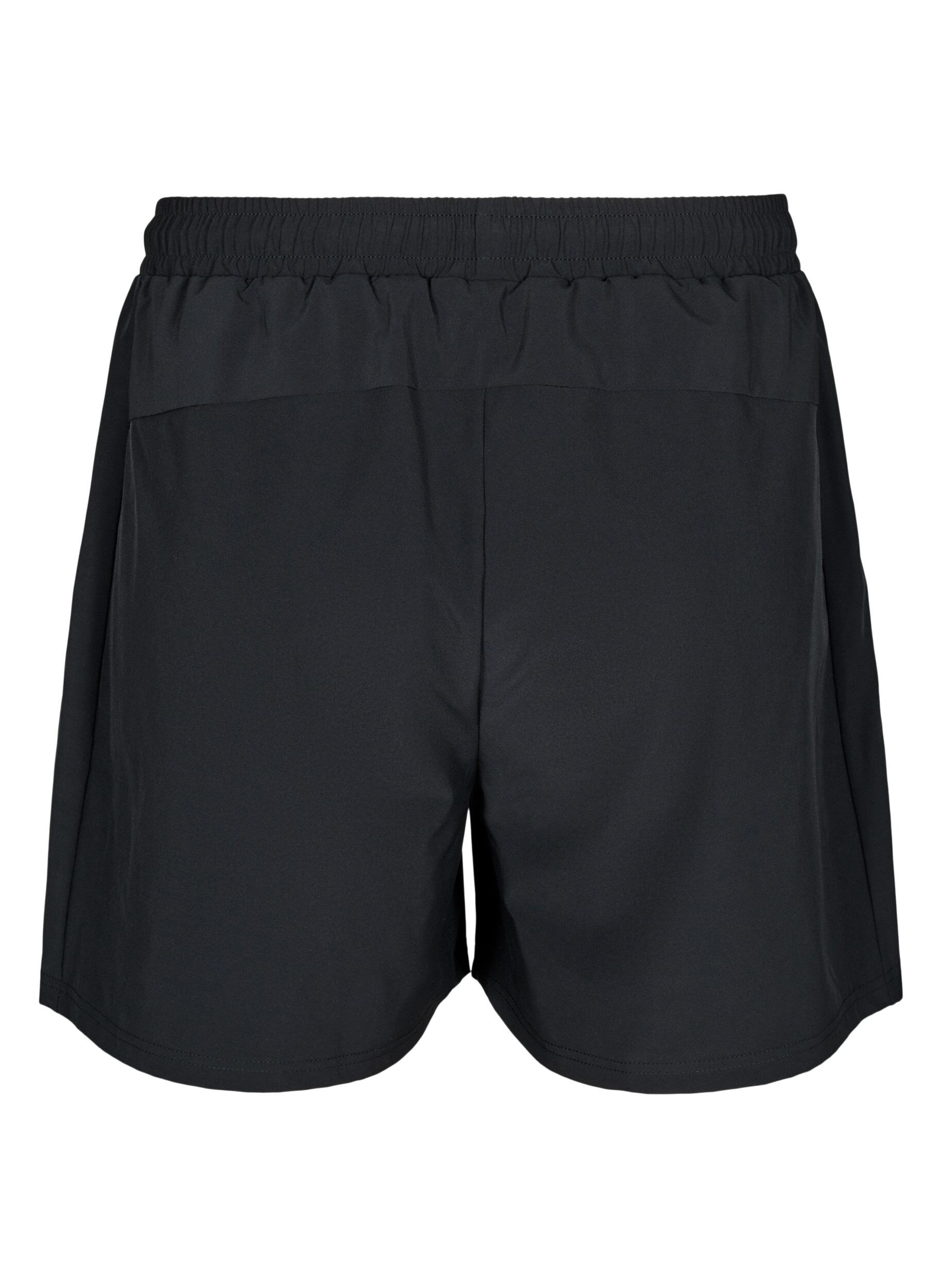 Zizzifashion Training shorts with inner shorts, Black, Packshot image number 1
