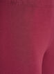 Cotton leggings with lining, Dark Bordeaux, Packshot image number 2
