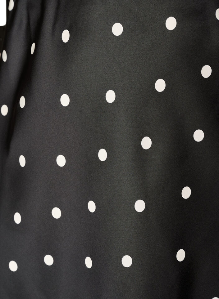 Satin midi skirt, Black, Packshot image number 2