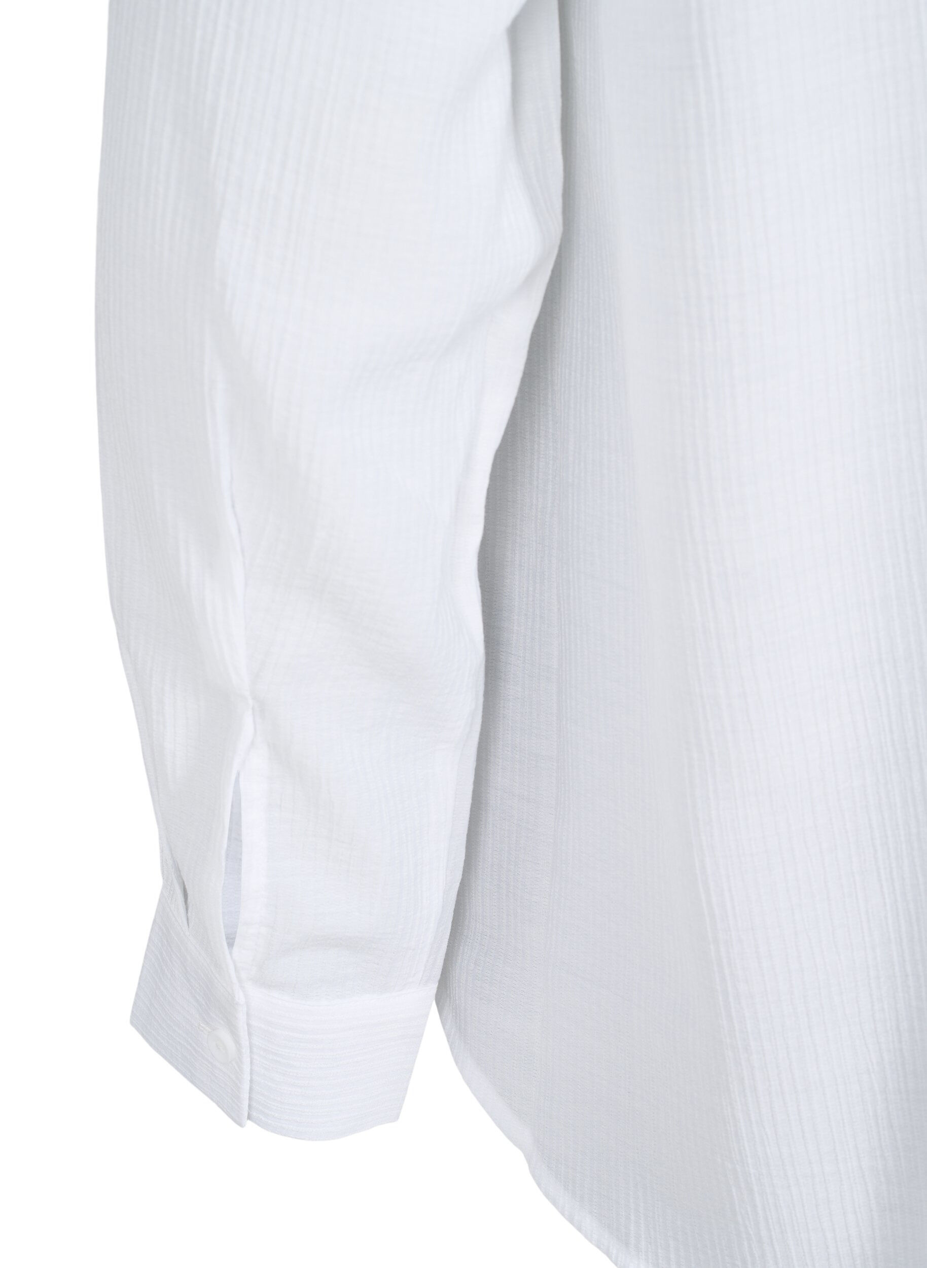 Zizzifashion Shirt with a striped texture, White, Packshot image number 3