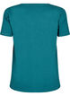 Basic plain cotton t-shirt, Green, Packshot image number 1
