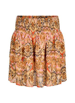Skirt with smock and print, Colorful Ethnic, Packshot image number 0