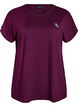 Solid-coloured training T-shirt, Purple, Packshot image number 0