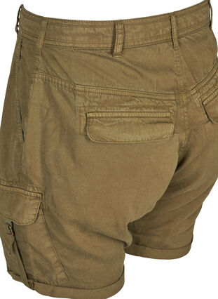 Lyocell shorts with side pockets, Tarmac, Packshot image number 3