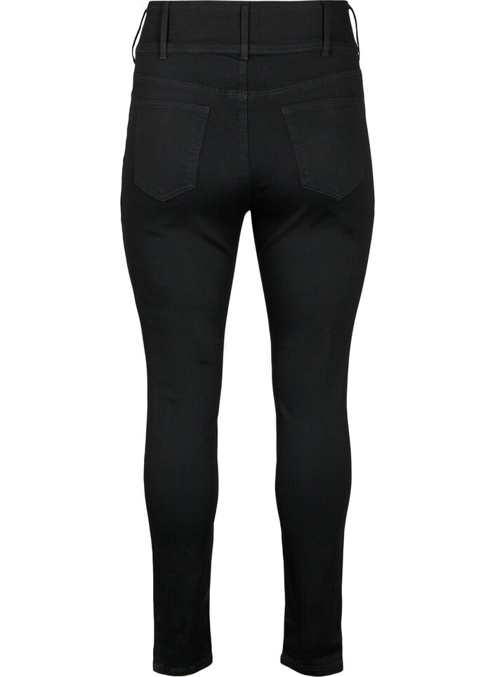 Super slim Bea jeans with extra high waist, Black, Packshot image number 1