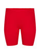 Plain-coloured basic bike shorts, Red, Packshot image number 0