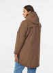 Water-repellent softshell jacket with quilted lining, Brown, Model image number 2
