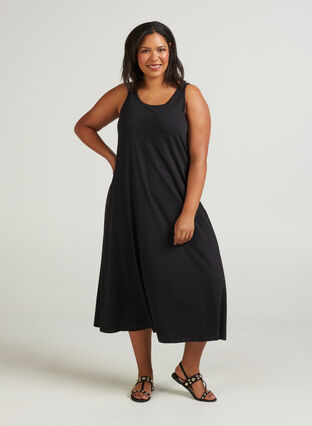 Dress, BLACK DOT, Model image number 2