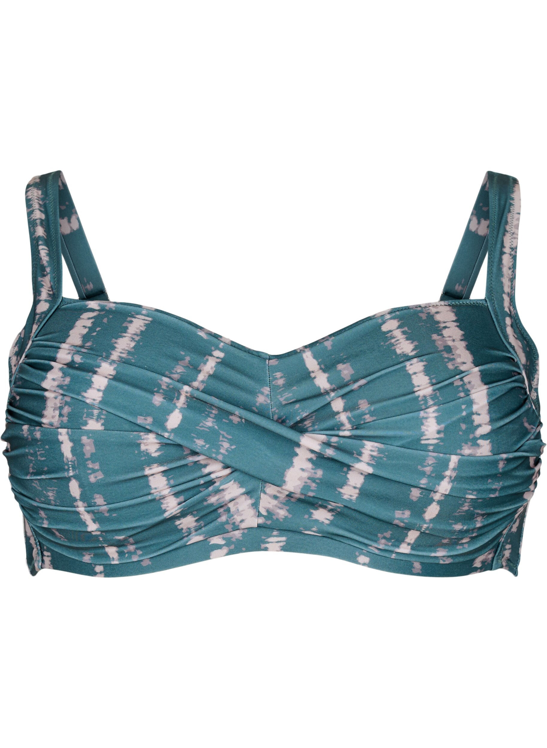 Zizzifashion Printed bikini top, Tie Dye AOP, Packshot image number 0