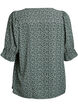 Shirt blouse with 1/2 sleeves, Green, Packshot image number 1