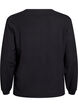 Cardigan with round buttons, Black, Packshot image number 1