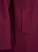 Short coat with A-line shape, Dark Bordeaux, Packshot image number 3