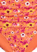 High-waisted bikini bottoms with pattern, Orange, Packshot image number 2