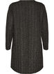 Short dress with a boucl&eacute; texture and glitter threads, Black, Packshot image number 1