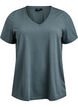V-neck T-shirt, Green, Packshot image number 0