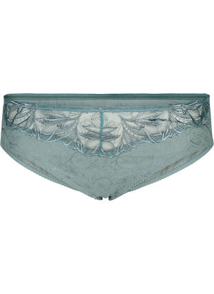 Knickers with embroidery and regular waist height, Stormy Sea, Packshot image number 0