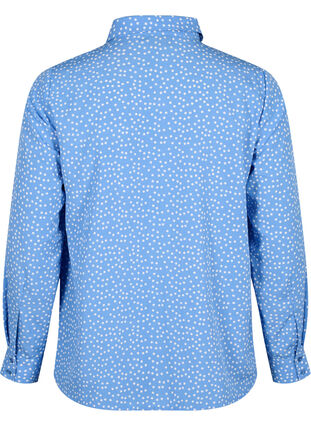 FLASH - Shirt with dots, Marina White Dot, Packshot image number 1