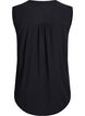 FLASH - Sleeveless viscose blouse, Black, Packshot image number 1