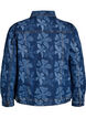 Denim jacket with floral pattern, Blue, Packshot image number 1