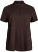 Polo shirt with short sleeves, Brown, Packshot image number 0
